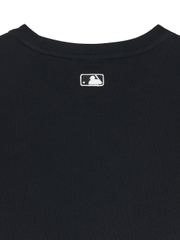 Áo Croptop MLB Women's Basic Crop Short Sleeve T-Shirt New York Yankees Black