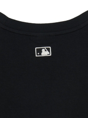 Áo Croptop MLB Women's Basic Coopers Logo Slim Crop Functional Short Sleeve T-Shirt New York Yankees Black