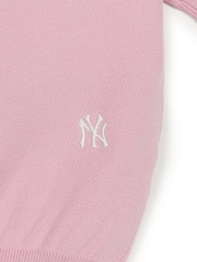 Áo Croptop MLB Women's Basic Coopers Crop Short Sleeve Knit New York Yankees Pink