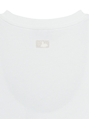 Áo Croptop MLB Women's Basic Street Logo Crop Short Sleeve T-Shirt New York Yankees White