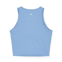 Áo Croptop MLB Women's Basic Small Logo Golf Crop Top LA Dodgers Blue