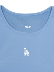 Áo Croptop MLB Women's Basic Small Logo Golf Crop Top LA Dodgers Blue