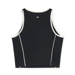 Áo Croptop MLB Women's Basic Small Logo Crop Top New York Yankees Black