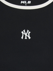 Áo Croptop MLB Women's Basic Small Logo Crop Top New York Yankees Black