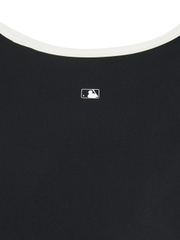 Áo Croptop MLB Women's Basic Small Logo Crop Top New York Yankees Black