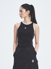 Áo Croptop MLB Women's Basic Small Logo Crop Top New York Yankees Black