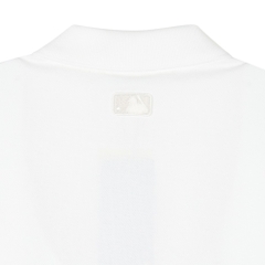 Áo Croptop MLB Korea Women's Heart New York Yankees White