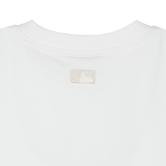 Áo Croptop MLB Korea Women's Basic Varsity Cultive LA Dodgers White
