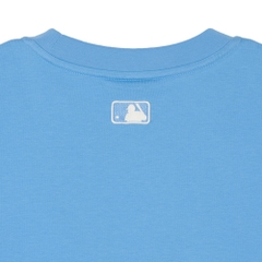 Áo Croptop MLB Korea Women's Basic Varsity Cultive LA Dodgers Blue