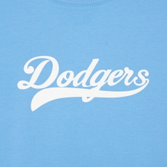 Áo Croptop MLB Korea Women's Basic Varsity Cultive LA Dodgers Blue