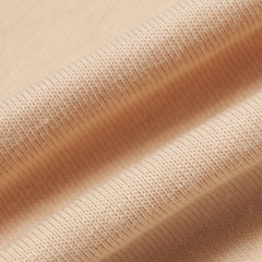 Áo Croptop MLB Korea Basic Small Logo Cleveland Guardians Beige