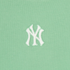 Áo Croptop MLB Korea Basic Small Logo New York Yankees Green