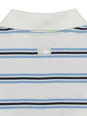 Áo Croptop MLB Women's Varsity Stripe Crop Collar T-Shirt New York Yankees Ivory