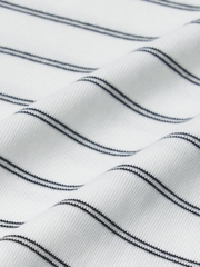 Áo Croptop MLB Women's Varsity Stripe Crop Short Sleeve T-Shirt New York Yankees White