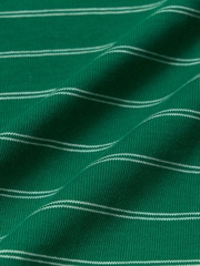 Áo Croptop MLB Women's Varsity Stripe Crop Short Sleeve T-Shirt New York Yankees Green