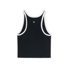 Áo Croptop MLB Women's Varsity Vintage Slim Crop Nashi T-Shirt New York Yankees Black