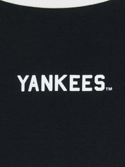 Áo Croptop MLB Women's Varsity Vintage Slim Crop Nashi T-Shirt New York Yankees Black