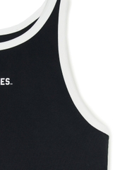 Áo Croptop MLB Women's Varsity Vintage Slim Crop Nashi T-Shirt New York Yankees Black