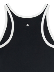 Áo Croptop MLB Women's Varsity Vintage Slim Crop Nashi T-Shirt New York Yankees Black