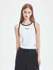 Áo Croptop MLB Women's Varsity Vintage Slim Crop Nashi T-Shirt New York Yankees White