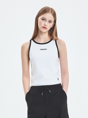 Áo Croptop MLB Women's Varsity Vintage Slim Crop Nashi T-Shirt New York Yankees White