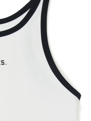 Áo Croptop MLB Women's Varsity Vintage Slim Crop Nashi T-Shirt New York Yankees White