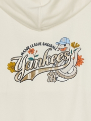 Áo Hoodie MLB New Year Snake Overfit New York Yankees Cream
