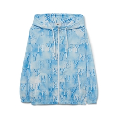 Áo Khoác MLB Water Monogram Summer New York Yankees Aqua Blue