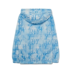 Áo Khoác MLB Water Monogram Summer New York Yankees Aqua Blue