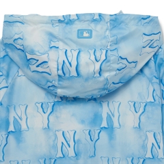 Áo Khoác MLB Water Monogram Summer New York Yankees Aqua Blue