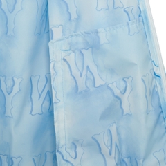 Áo Khoác MLB Water Monogram Summer New York Yankees Aqua Blue