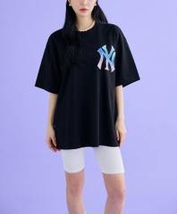 Áo Thun MLB Basic Big Logo Short Sleeve New York Yankees Black