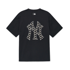 Áo Thun MLB Classic Monogram Big Logo Short Sleeve New York Yankees Black