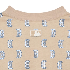 Áo Thun MLB Classic Monogram Front Panel Pattern Short Sleeve Boston Red Sox L.Sand