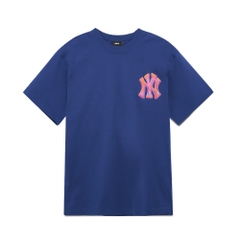 Áo Thun MLB Pop Art Graphic Overfit Short Sleeve New York Yankees L.Navy