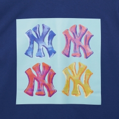 Áo Thun MLB Pop Art Graphic Overfit Short Sleeve New York Yankees L.Navy