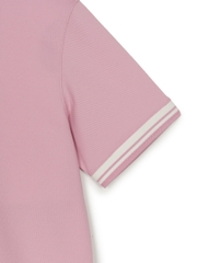 Áo Polo MLB Basic Cara Color Comfortable Fit Cara T-Shirt Boston Red Sox Pink