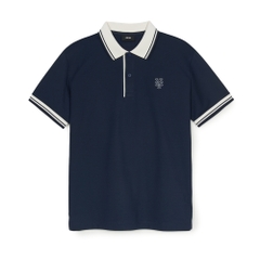 Áo Polo MLB Basic Cara Color Comfortable Fit Cara T-Shirt New York Mets Navy