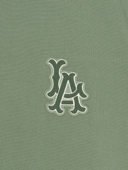 Áo Polo MLB Basic Coopers Logo Overfit Collar T-Shirt LA Angels Khaki