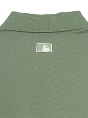 Áo Polo MLB Basic Coopers Logo Overfit Collar T-Shirt LA Angels Khaki