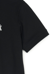 Áo Polo MLB Basic Comfortable Fit Collar T-Shirt New York Yankees Black