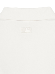 Áo Polo MLB Basic Comfortable Fit Collar T-Shirt New York Yankees Ivory