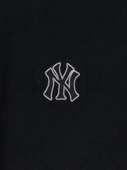 Áo Polo MLB Dia Mono Jacquard Collar T-Shirt New York Yankees Black