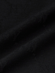 Áo Polo MLB Dia Mono Jacquard Collar T-Shirt New York Yankees Black