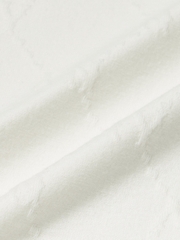 Áo Polo MLB Dia Mono Jacquard Collar T-Shirt New York Yankees Ivory