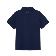 Áo Polo MLB Heart Small Logo Comfortable Fit Boston Red Sox Navy