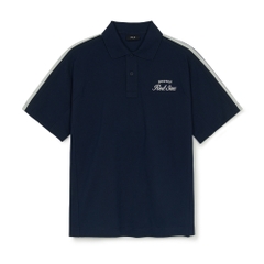 Áo Polo MLB Varsity Sportive Overfit Collar T-Shirt Boston Red Sox Navy