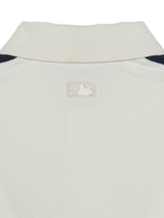 Áo Polo MLB Varsity Sportive Overfit Collar T-Shirt New York Yankees Ivory
