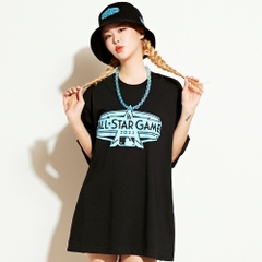 Áo Thun All-Star Game Overfit LA Dodgers Black