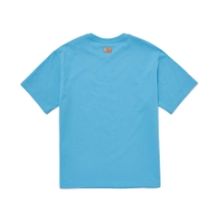 Áo Thun Basic Neon Logo Overfit Boston Red Sox N.Blue